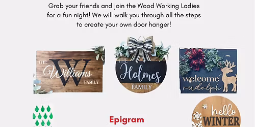 DIY Wooden Sign Workshop