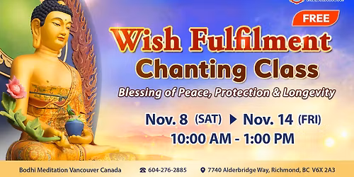 Wish Fulfilment Chanting Class