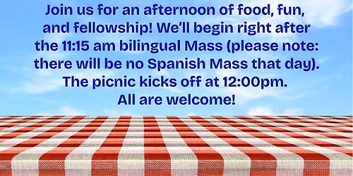 Parish BBQ Picnic