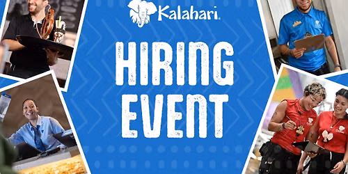 Kalahari Resorts Hiring Event