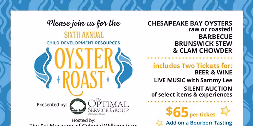 CDR's 6th Annual Oyster Roast