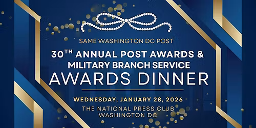 SAME DC Post - 30th Annual Awards Dinner