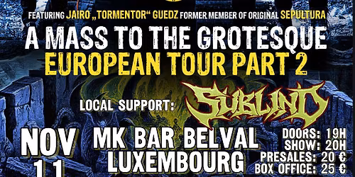 THE TROOPS OF DOOM (BR) + SUBLIND @ MK BAR BELVAL