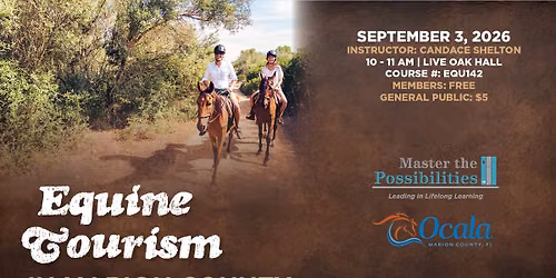 Equine Tourism in Marion County