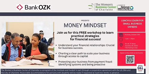 Money Mindset - Lunch & Learn