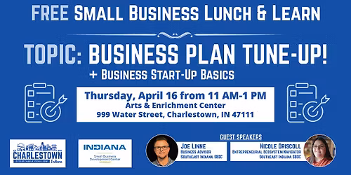 Business Plan Tune-Up Lunch and Learn