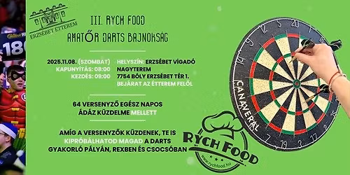 III. Rych Food Amat\u0151r Darts verseny
