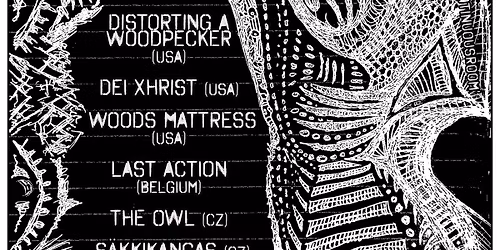 Dei Xhrist\/us\/\u25cfWoods Mattress\/us\/\u25cfDistorting a Woodpacker \/us\/\u25cf Last Action \/be\/\u25cfThe Owl\u25cfS\u00e4kkikangas