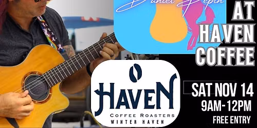 Daniel Pepin live at Haven Coffee (Winter Haven)