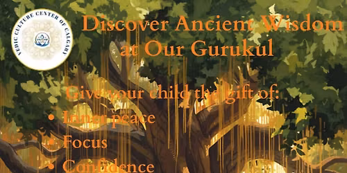 Give your child the gift of Vedic chanting \u2013 culture, calm, and confidence.