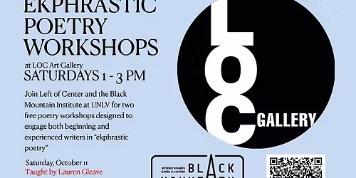 Ekphrastic Poetry Workshops at LOC