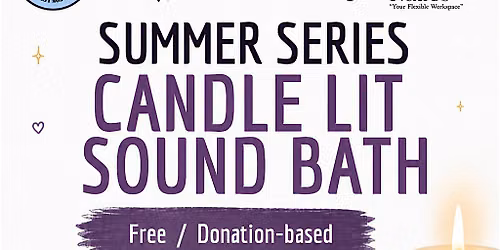 Community Candle lit sound bath