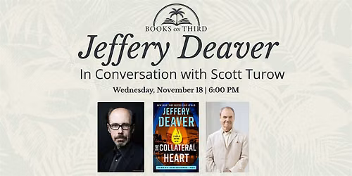 Author Talk with Jeffery Deaver in Conversation With Scott Turow