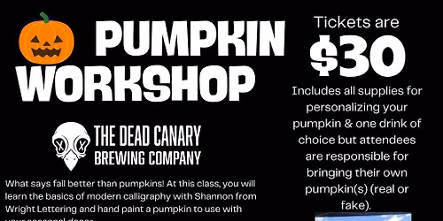 Pumpkin Workshop