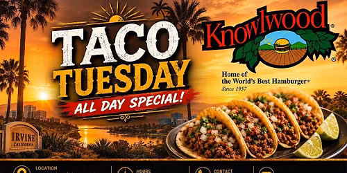Taco Tuesday at Knowlwood