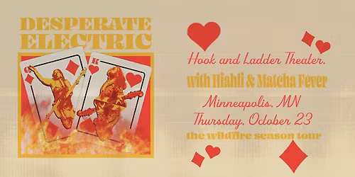 Desperate Electric with Hiahli, & Matcha Fever