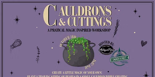 Cauldrons & Cuttings Workshop @ Church Street Brewing Co.