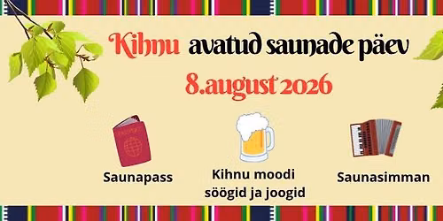Kihnu avatud saunade p\u00e4ev 