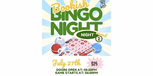 Bookish Bingo Round 2!