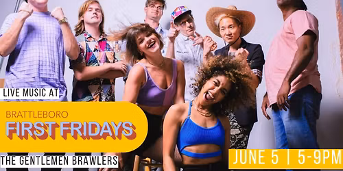 Live Music at Brattleboro First Fridays-JUNE: The Gentleman Brawlers