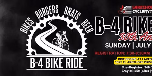 30th Annual B-4 Bike Ride