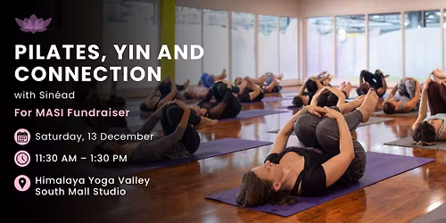 Pilates, Yin & Connection \u2013 MASI Fundraiser Class