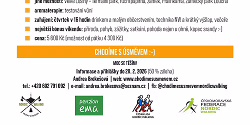 JESEN\u00cdKY S NORDIC WALKING JARO 2026