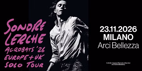 Sondre Lerche [Solo Tour] | Milano, Arci Bellezza