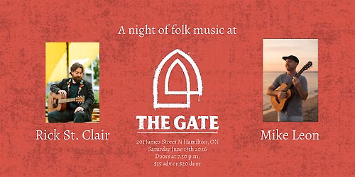 Rick St. Clair and Mike Leon at The Gate