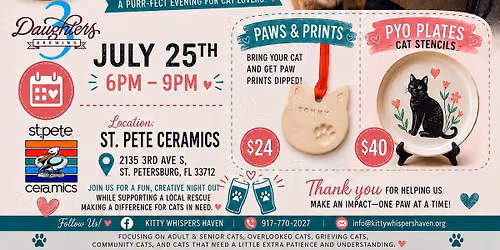 \ud83d\udc3e\ud83c\udfa8Paws, Prints & Pints \ud83d\udc08\u200d\u2b1b