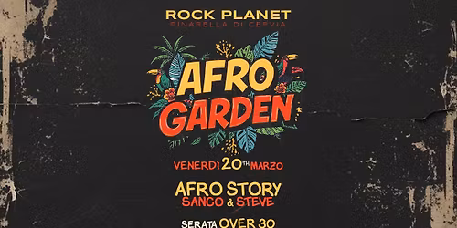 VENERDÌ AFRO STORY - OVER30 