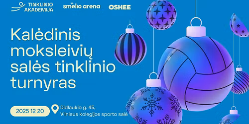 Kal\u0117dinis moksleivi\u0173 sal\u0117s tinklinio turnyras