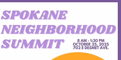 Spokane Neighborhood Summit