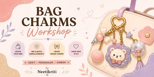 Cute Kawai Character Bag Charm Workshop