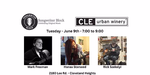 Songwriter Block with Hanaa Starseed & Mark Freeman