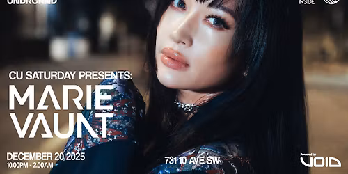 Marie Vaunt @ CU Saturday (Calgary)