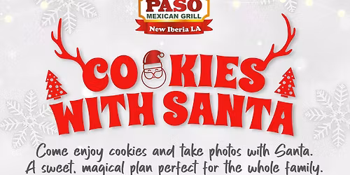 COKIES WITH SANTA