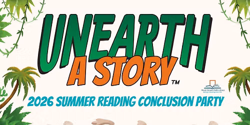 Unearth A Story Conclusion Party and Cartoon Caricatures