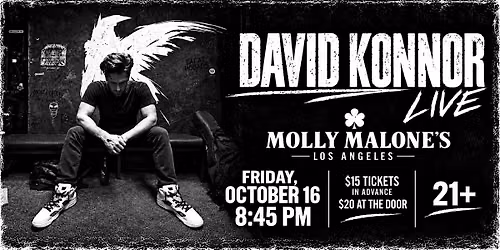 David Konnor Live at Molly Malone's