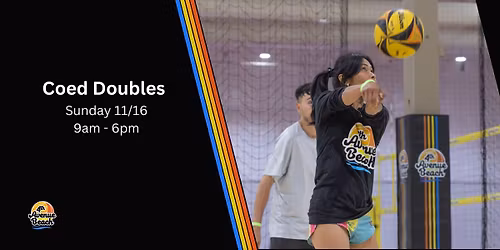 Coed Doubles - Sunday 11\/16 @ 4th Ave Beach