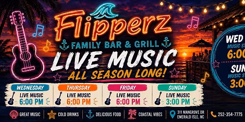 Live Music - Wednesday, August 5: Brett