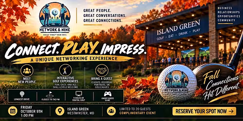 Connect.Play.Impress October
