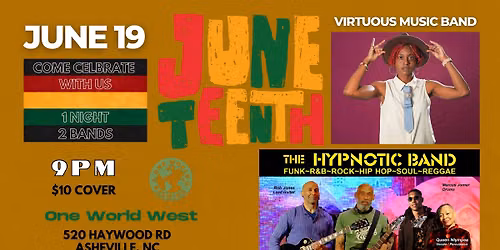 Juneteenth Celebration w\/ Virtuous & Hypnotic Band