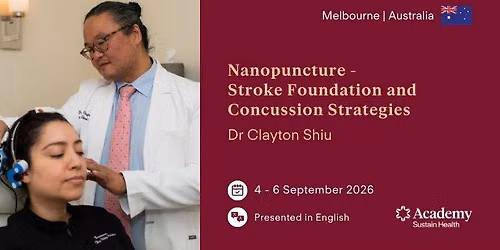Nanopuncture - Stroke Foundation and Concussion Strategies | Melbourne Sep 2026