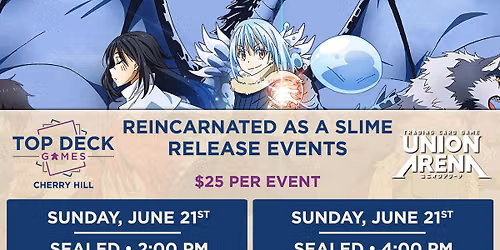 Union Arena That Time I Got Reincarnated as a Slime! Sealed Release Events