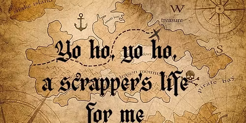 ScrapKat's Goulburn retreat - Yo ho, yo ho, a scrapper's life for me