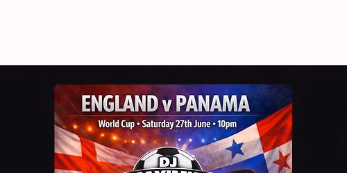 England v Panama pre-match disco DJ Maximus Sounds 