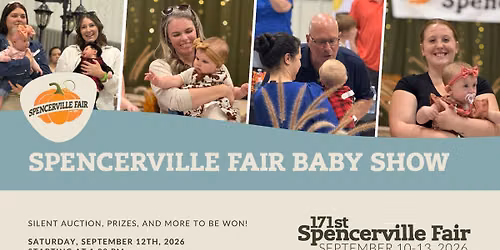 171st Spencerville Fair, Baby Show