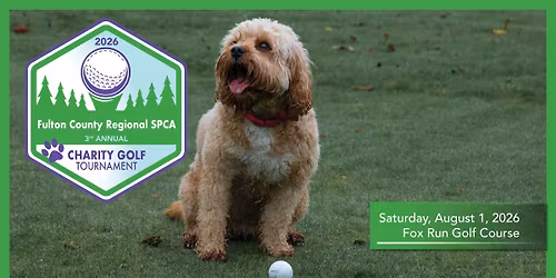 3rd Annual Golf Tournament to Benefit FCRSPCA \u26f3\ufe0f