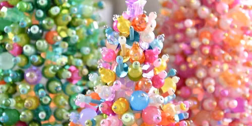 Beaded Trees (Evening)
